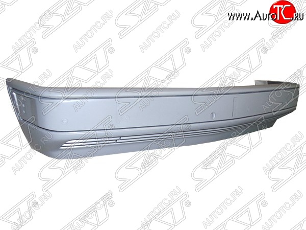 12 799 р. Передний бампер SAT (под кондиционер и молдинг, пр-во Тайвань) Mercedes-Benz E-Class S124 универсал рестайлинг (1993-1996) (Неокрашенный)  с доставкой в г. Майкоп