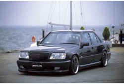 10 599 р. Передний бампер WALD Mercedes-Benz E-Class S124 универсал рестайлинг (1993-1996) (Неокрашенный)  с доставкой в г. Майкоп. Увеличить фотографию 4