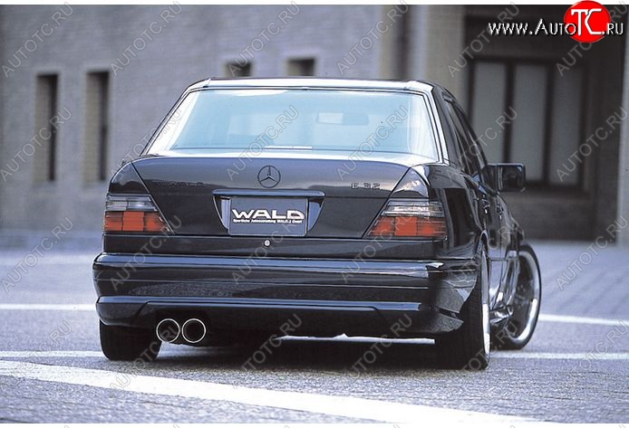 10 599 р. Задний бампер Wald Mercedes-Benz E-Class W124 седан дорестайлинг (1984-1993) (Неокрашенный)  с доставкой в г. Майкоп