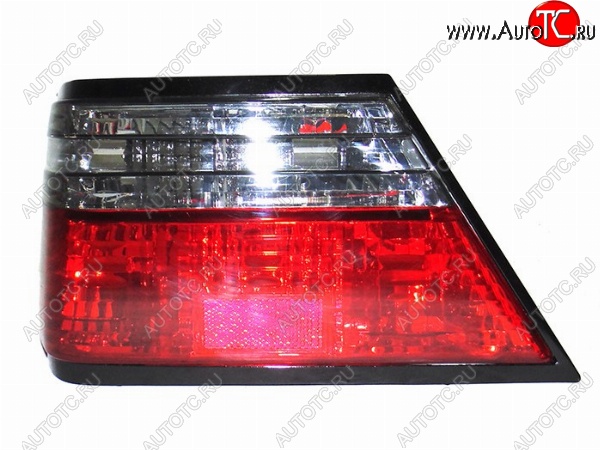 2 359 р. Левый задний фонарь SAT (93-95, черный хрусталь) Mercedes-Benz E-Class W124 седан дорестайлинг (1984-1993)  с доставкой в г. Майкоп