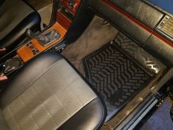 1 689 р. Коврики в салон Aileron 3D  Mercedes-Benz E-Class ( W124,  S124) (1984-1996) седан дорестайлинг, универсал рестайлинг  с доставкой в г. Майкоп. Увеличить фотографию 3