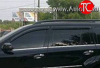 999 р. Комплект дефлекторов окон (ветровиков) 4 шт. Russtal Mercedes-Benz ML class W163 дорестайлинг (1997-2001)  с доставкой в г. Майкоп