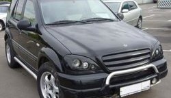 6 549 р. Решётка радиатора (дорестайлинг) Brabus Mercedes-Benz ML class W163 дорестайлинг (1997-2001) (Неокрашенная)  с доставкой в г. Майкоп. Увеличить фотографию 7