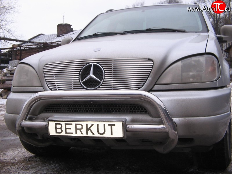 6 999 р. Декоративная вставка решетки радиатора Berkut Mercedes-Benz ML class W163 дорестайлинг (1997-2001)  с доставкой в г. Майкоп