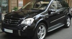 8 449 р. Накладки на колёсные арки CT Mercedes-Benz ML class W164 дорестайлинг (2005-2008) (Неокрашенные)  с доставкой в г. Майкоп. Увеличить фотографию 3