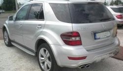 8 449 р. Накладки на колёсные арки CT Mercedes-Benz ML class W164 дорестайлинг (2005-2008) (Неокрашенные)  с доставкой в г. Майкоп. Увеличить фотографию 14
