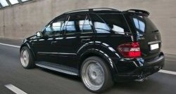 8 449 р. Накладки на колёсные арки CT Mercedes-Benz ML class W164 дорестайлинг (2005-2008) (Неокрашенные)  с доставкой в г. Майкоп. Увеличить фотографию 5