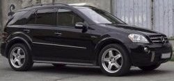 8 449 р. Накладки на колёсные арки CT Mercedes-Benz ML class W164 дорестайлинг (2005-2008) (Неокрашенные)  с доставкой в г. Майкоп. Увеличить фотографию 7