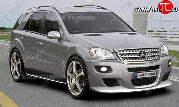 38 399 р. Передний бампер Imsher Mercedes-Benz ML class W164 дорестайлинг (2005-2008)  с доставкой в г. Майкоп