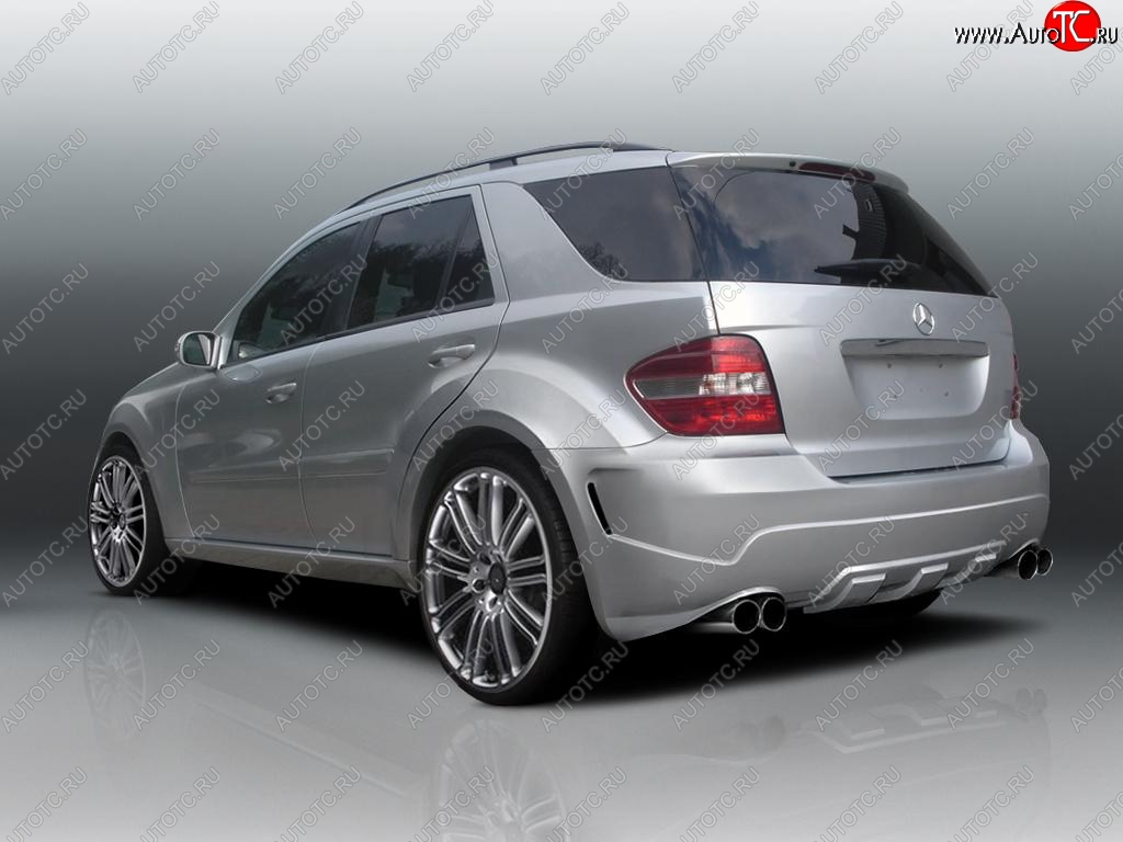 38 399 р. Задний бампер Imsher Mercedes-Benz ML class W164 дорестайлинг (2005-2008)  с доставкой в г. Майкоп