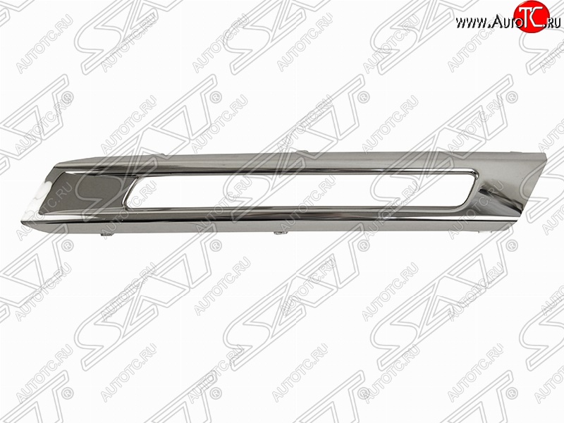 4 599 р. Правая рамка ДХО SAT (хром) Mercedes-Benz ML class W166 (2011-2015)  с доставкой в г. Майкоп