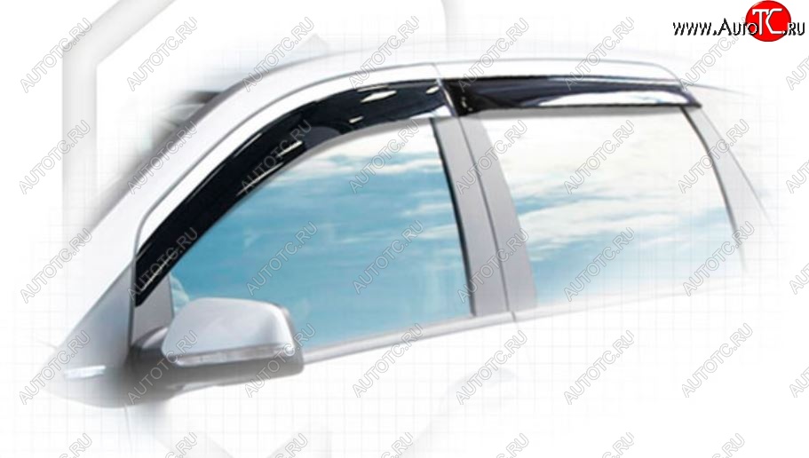 1 999 р. Дефлектора окон CA-Plastiс Mercedes-Benz A class W169 дорестайлинг, хэтчбэк 5 дв. (2005-2008) (Classic полупрозрачный)  с доставкой в г. Майкоп