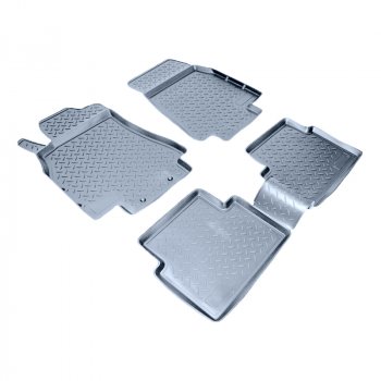 Коврики салона Norplast Unidec Mercedes-Benz A class  W169 (2005-2008) дорестайлинг, хэтчбэк 5 дв. (Цвет: серый)