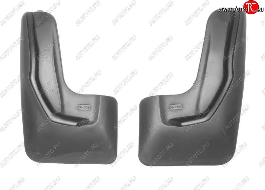 1 769 р. Брызговики задние Norplast  Mercedes-Benz A class  W176 (2012-2015) дорестайлинг, хэтчбэк 5 дв.  с доставкой в г. Майкоп