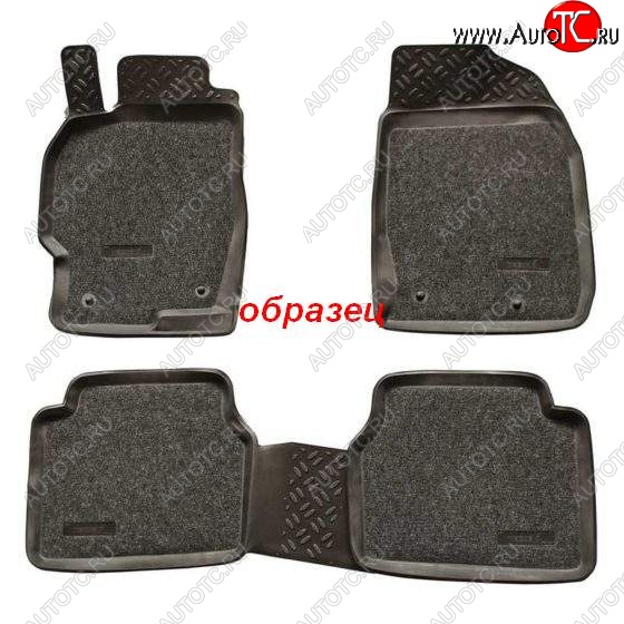 3 499 р. Комплект ковриков в салон Aileron 3D SOFT Mercedes-Benz B-Class W246/T246 хэтчбэк (2011-2018)  с доставкой в г. Майкоп