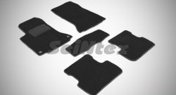 Износостойкие коврики в салон SeiNtex Premium LUX 4 шт. (ворсовые) Mercedes-Benz A class  W176 (2012-2015) дорестайлинг, хэтчбэк 5 дв.