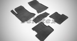 Износостойкие коврики в салон с рисунком Сетка SeiNtex Premium 4 шт. (резина) Mercedes-Benz A class  W176 (2012-2015) дорестайлинг, хэтчбэк 5 дв.