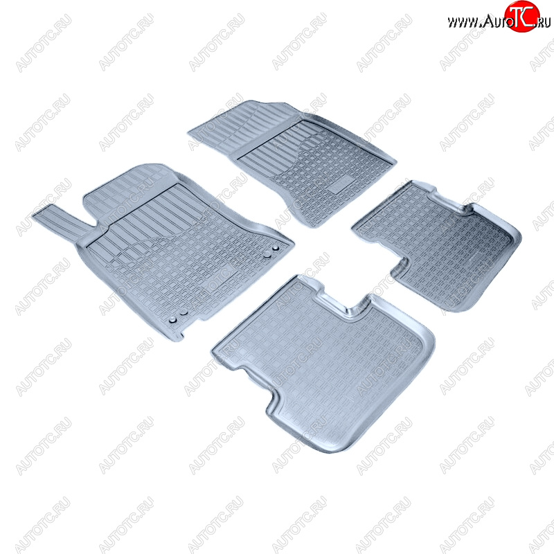 3 369 р. Коврики салона Norplast Unidec  Mercedes-Benz A class  W176 - GLA  X156 (Цвет: серый)  с доставкой в г. Майкоп