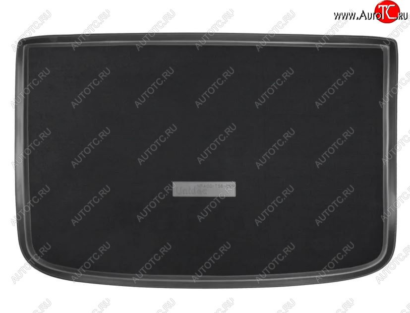 3 099 р. Комбинированый коврик багажника Unidec Mercedes-Benz A class W176 дорестайлинг, хэтчбэк 5 дв. (2012-2015) (Черный)  с доставкой в г. Майкоп