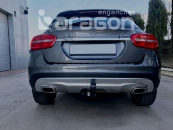 22 699 р. Фаркоп Aragon. (шар A) Mercedes-Benz GLA X156 дорестайлинг (2013-2017)  с доставкой в г. Майкоп. Увеличить фотографию 2