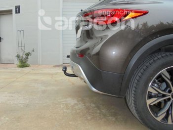 22 699 р. Фаркоп Aragon.(шар V) Mercedes-Benz GLA X156 дорестайлинг (2013-2017)  с доставкой в г. Майкоп. Увеличить фотографию 4
