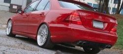 4 499 р. Лип спойлер AMG Style Mercedes-Benz C-Class W203 дорестайлинг седан (2000-2004) (Неокрашенный)  с доставкой в г. Майкоп. Увеличить фотографию 5