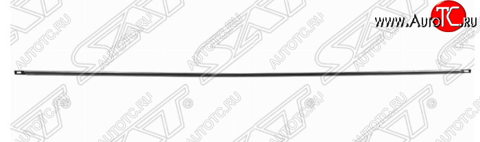 1 459 р. Молдинг заднего бампера SAT (хром) Mercedes-Benz C-Class W204 дорестайлинг седан (2007-2011)  с доставкой в г. Майкоп