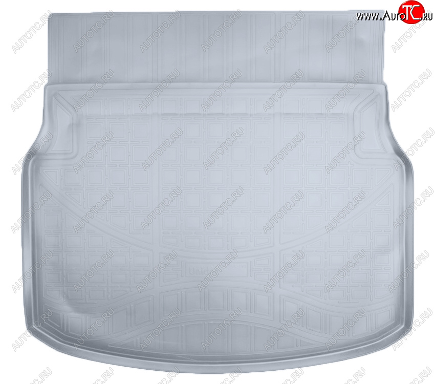 2 399 р. Коврик багажника Norplast Unidec  Mercedes-Benz C-Class  W204 (2007-2015) дорестайлинг седан, рестайлинг седан (Цвет: серый)  с доставкой в г. Майкоп
