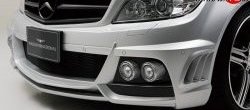 19 949 р. Передний бампер WALD Mercedes-Benz C-Class W204 дорестайлинг седан (2007-2011) (Неокрашенный)  с доставкой в г. Майкоп. Увеличить фотографию 3