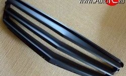 8 149 р. Радиаторная решётка Brabus Bullit Mercedes-Benz C-Class W204 дорестайлинг седан (2007-2011) (Неокрашенная)  с доставкой в г. Майкоп. Увеличить фотографию 4