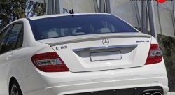 2 269 р. Лип спойлер M-VRS Mercedes-Benz C-Class W204 дорестайлинг седан (2007-2011) (Неокрашенный)  с доставкой в г. Майкоп. Увеличить фотографию 2