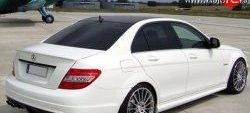 2 269 р. Лип спойлер M-VRS Mercedes-Benz C-Class W204 дорестайлинг седан (2007-2011) (Неокрашенный)  с доставкой в г. Майкоп. Увеличить фотографию 3