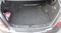 2 059 р. Коврик в багажник Element (полиуретан) Mercedes-Benz C-Class W204 дорестайлинг седан (2007-2011)  с доставкой в г. Майкоп. Увеличить фотографию 3