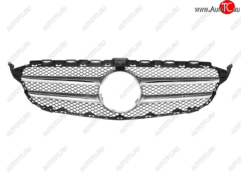 5 849 р. Решётка радиатора SAT (AMG) Mercedes-Benz C-Class W205 дорестайлинг седан (2015-2018)  с доставкой в г. Майкоп