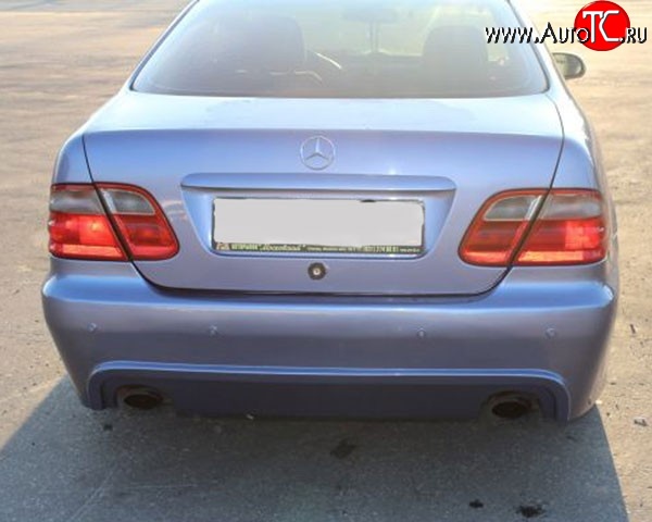 13 649 р. Задний бампер M-VRS на Mercedes-Benz CLK class W208 (1997-2002) (Неокрашенный)  с доставкой в г. Майкоп
