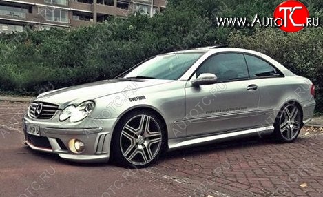 17 299 р. Передний бампер AMG Style Mercedes-Benz CLK class W209 (2003-2010) (Неокрашенный)  с доставкой в г. Майкоп