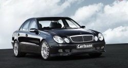 9 799 р. Пороги накладки Carlsson Mercedes-Benz E-Class W211 дорестайлинг седан (2002-2006) (Неокрашенные)  с доставкой в г. Майкоп. Увеличить фотографию 5
