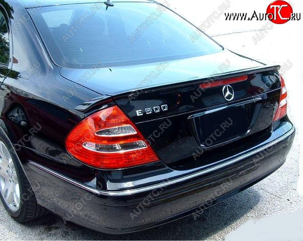 4 849 р. Лип спойлер BRABUS Mercedes-Benz E-Class W211 дорестайлинг седан (2002-2006) (Неокрашенный)  с доставкой в г. Майкоп