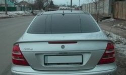 5 599 р. Лип спойлер CT Mercedes-Benz E-Class W211 дорестайлинг седан (2002-2006) (Неокрашенный)  с доставкой в г. Майкоп. Увеличить фотографию 2