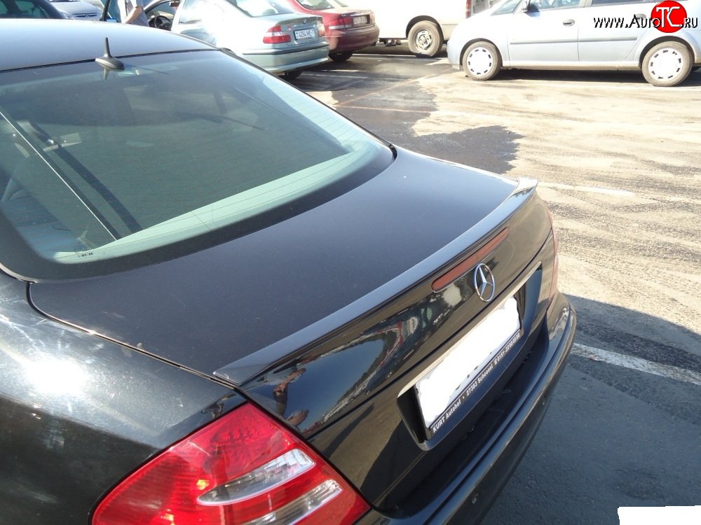 7 999 р. Лип спойлер Elegance Mercedes-Benz E-Class W211 дорестайлинг седан (2002-2006)  с доставкой в г. Майкоп