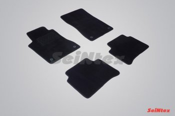 Комплект ворсовых ковриков в салон LUX Seintex Mercedes-Benz E-Class  W211 (2002-2009) дорестайлинг седан, рестайлинг седан