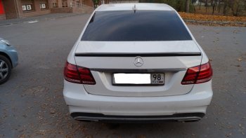 3 399 р. Лип спойлер АВТОКРАТ AMG Mercedes-Benz E-Class W212 дорестайлинг седан (2009-2012) (Неокрашенный)  с доставкой в г. Майкоп. Увеличить фотографию 4
