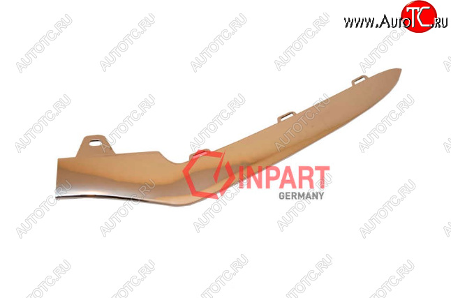 6 599 р. Левый молдинг переднего бампера INPART Mercedes-Benz E-Class W212 рестайлинг седан (2013-2017)  с доставкой в г. Майкоп