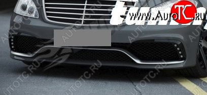 28 449 р. Передний бампер CT Mercedes-Benz S class W221 (2006-2013) (Неокрашенный)  с доставкой в г. Майкоп