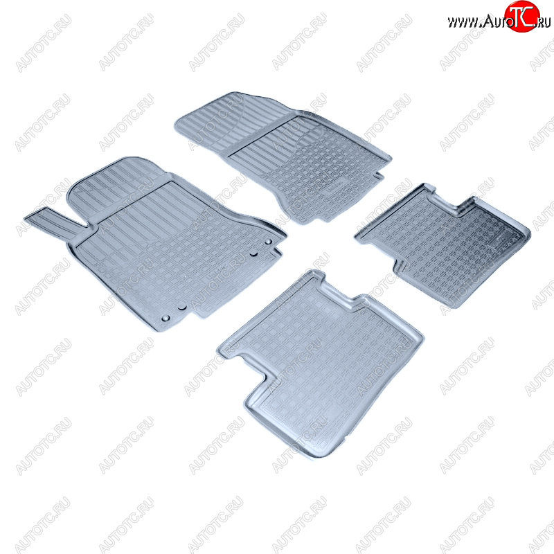 3 369 р. Коврики салона Norplast Unidec  Mercedes-Benz B-Class  W246/T246 (2011-2018) хэтчбэк (Цвет: серый)  с доставкой в г. Майкоп