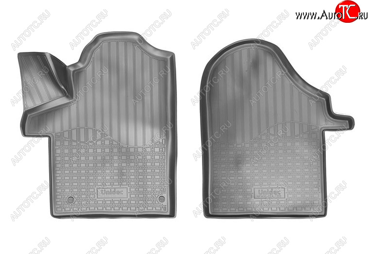 2 359 р. Комплект ковриков в салон Norplast Unidec Mercedes-Benz Vito W447 рестайлинг (2018-2025) (Цвет: черный)  с доставкой в г. Майкоп
