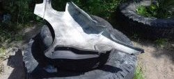 9 989 р. Переднее левое крыло (стеклопластик) Fiberplast  Mercedes-Benz Vito  W638 (1996-2003)  с доставкой в г. Майкоп. Увеличить фотографию 4