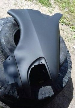 9 989 р. Переднее левое крыло (стеклопластик) Fiberplast  Mercedes-Benz Vito  W638 (1996-2003)  с доставкой в г. Майкоп. Увеличить фотографию 6
