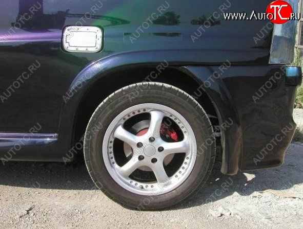 6 249 р. Накладки на колёсные арки CT Mercedes-Benz Vito W638 (1996-2003) (Неокрашенные)  с доставкой в г. Майкоп