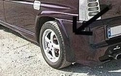 3 749 р. Накладки на задний бампер CT Mercedes-Benz Vito W638 (1996-2003) (Неокрашенная)  с доставкой в г. Майкоп. Увеличить фотографию 2